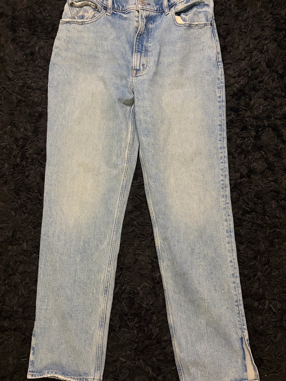 Abercrombie & Fitch Light Blue Straight Leg Jeans